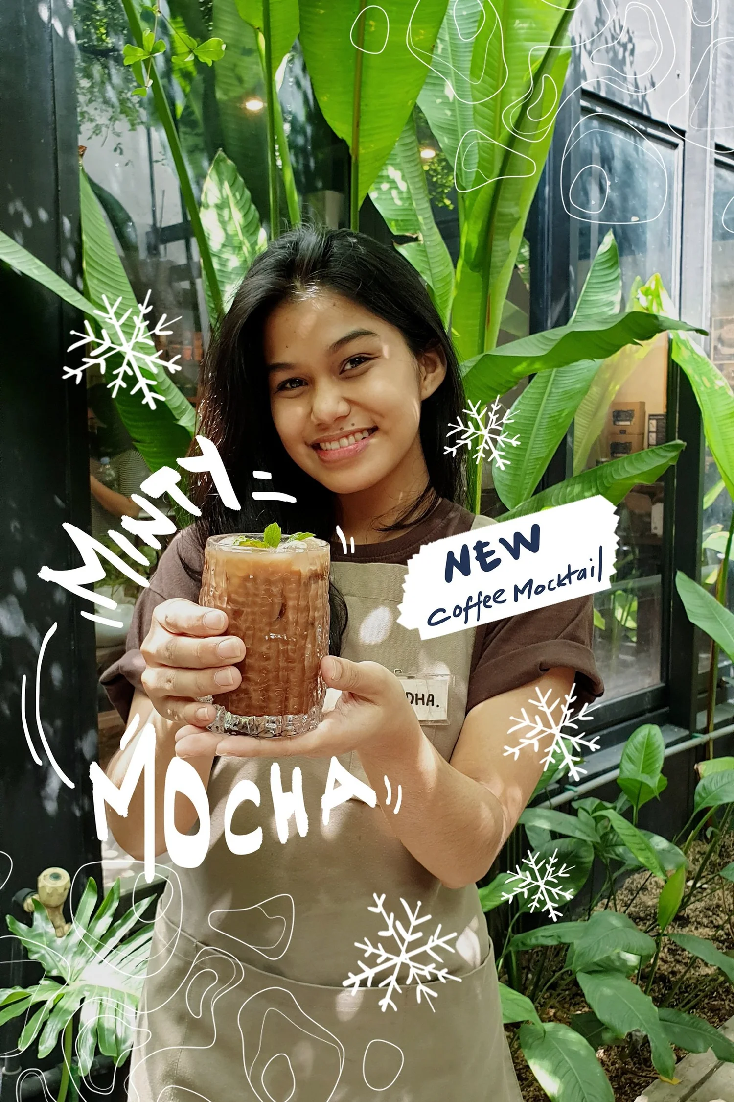 Home Café Recipe | Minty Mocha, Mocktail Kopi dan Coklat yang Nyaman dan Memikat Hati di Kala Hujan